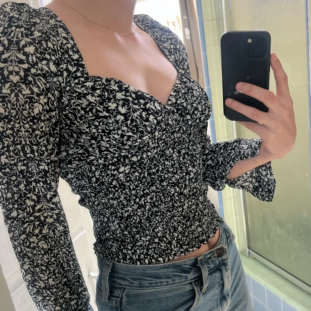 REFORMATION RUSSET TOP | XS - Picture 1 of 6